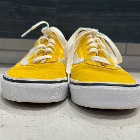 Vans Yellow and White Sneakers - Picture 6 of 8